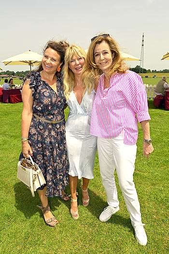 Tina Aigner, Casha Kellermann, Andrea Schoeller beim München Sotheby’s Immobilien Polo Cup im La Tarde Polo Club in Thann bei Holzkirchen am 29.06.2024 (©Foto: Agency People Image (c) Michael Tinnefeld)